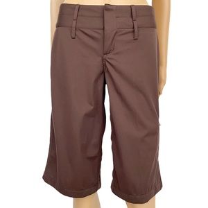 Lululemon Brown Outdoor Long Short Women Size 4